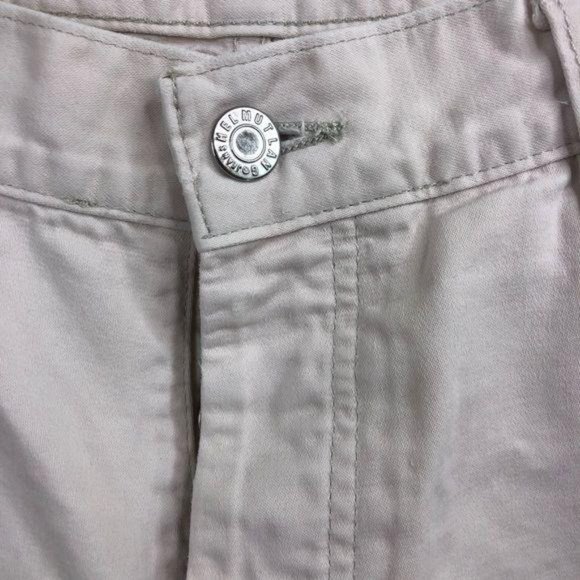 Helmut Lang Masc LoDrainpipe Button Fly Jeans Whit - Picture 5 of 14